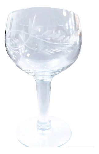Copa Cristal Bohemia Tallado Champagne Vino Taganov X 6 Unid