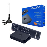 Conversor Digital Tv Antiga Tubo + Antena Digital Full Hd 