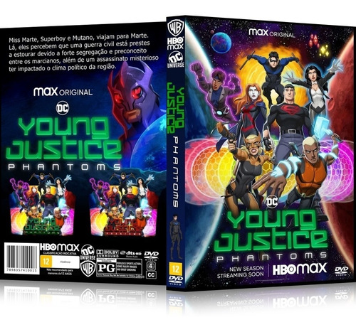 Box Justiça Jovem Espectros / Young Justice Phantoms Ano 4