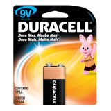 Bateria 9v Duracell Alcalina - Grafite Super Condutivo