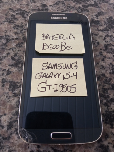 Celular Samsung S4 Modelo Gt I9505 Sem Bateria Tela Danifica