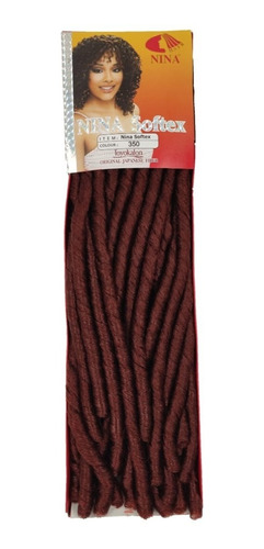 Kit 50 Cabelo Crochet Braid Nina Softex Sintetico Wig Atcado