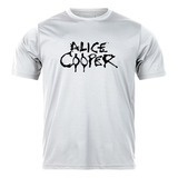 Camiseta Alice Cooper  Ótima Qualidade Reforçada