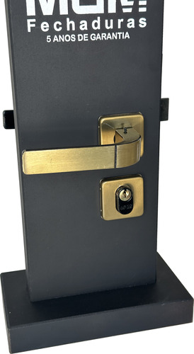 Fechadura Para Porta Quarto Sala Externa Modena Bronze Mgm_c