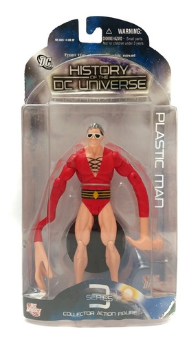 History Of The Dc Universe Plastic Man Figura Dc Direct Nuev