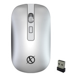 Mouse Inalambrico Xinua M4 Dual Bluetooth 2.4 Ghz Recargable