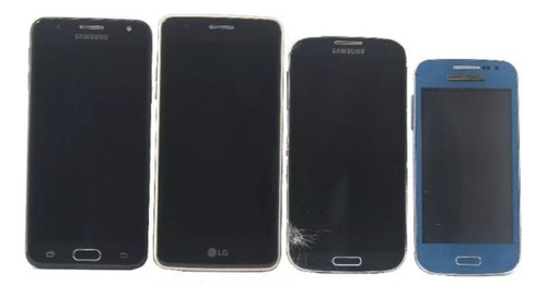 Lote Com 5  Celular Samsung 1 K8 iPhone Retirada De Peças