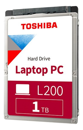 Disco Duro Interno Toshiba L200 Hdkjb01zka01 1tb 1tb Plateado