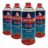 Cartucho Gas Butano Propano Anafe Lexus 227 Gr Lxu X4 Unidad