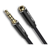 Cable Extensor Audio 3.5mm Macho A Hembra Microfo 2m Vention