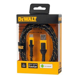 Cable Usb A Usb C Reforzado Dewalt Kevlar 3m 10ft