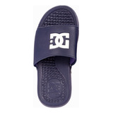 Ojotas Dc Shoes Modelo Bolsa Simil Cuero Logo Hombre