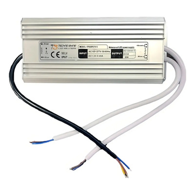Fuente de Poder Exterior 12V 5A 60W Techno Shine IP67 para LEDs | MercadoLibre