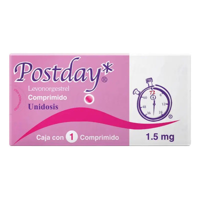 Postday Levonorgestrel Caja Con 1 Comprimido 1.5 Mg | MercadoLibre