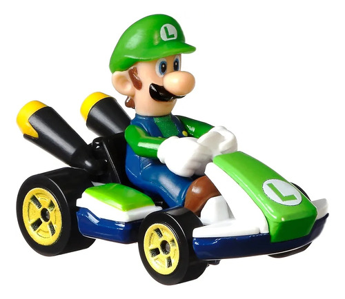 Mario Kart Hotwheels Luigi