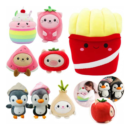 Peluche Kawaii Almohada De Apego Mediana Infantil Contencion