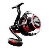Reel Spinit Triumph Se5000 Pesca Frontal Color Negro Lado De La Manija Derecho/izquierdo