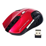 Mouse Sem Fio Estone Wireless E-1500 1600dpi 2.4ghz Usb Cor