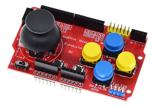 2 Joystick Shield Diy Para Arduino Com Nf