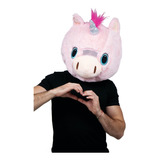 Máscara Gigante De Unicornio Tierno Kawaii