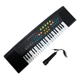 Piano Teclado Musical Electronico Niños Karaoke + Microfono 