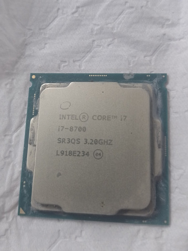 Procesador Intel Corei7 8700 