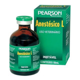 Kit 04 L Pearson Anestesico 50ml Uso Veterinário Eurofarma