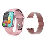  Smartwatch  Hw12 Feminino Rosa 40mm+ Brinde