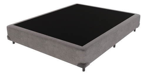 Cama Box Viúva Cinza Comfort Prime 128x188