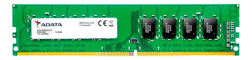 Memoria Ram Premier Ddr4 Color Verde 8gb 1 Ad4u266638g19-s