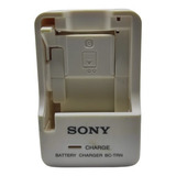 Cargador Sonybc Trn Para Baterias Serie G, N, D, T, R Blanco