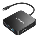 Hub Usb C, Concentrador Usb Tipo C Multipuerto Con Hdmi 4k,