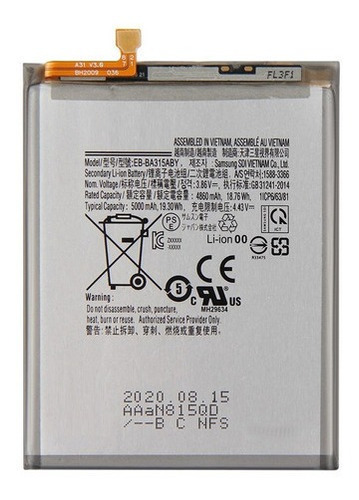 Batería Para Samsung Galaxy A31