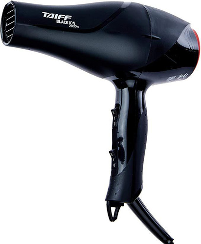 Secador De Cabelo Taiff Black Íon Profissional 2000w 127v