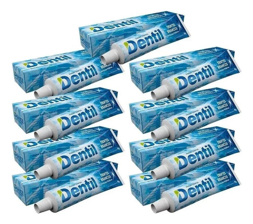 Kit 72 Unidades Creme Dental Dentil Dentes + Brancos Atacado
