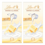 Chocolate Lindt Swiss Classic White 100gr. X2