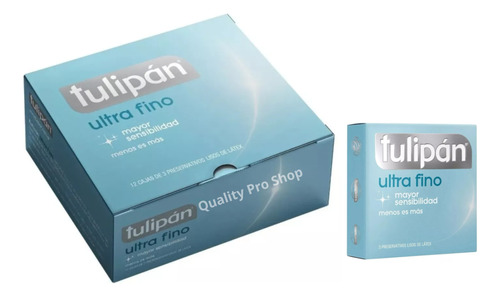 Preservativos Tulipán Ultra Fino X 36. Discreto. Variantes