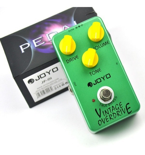 Pedal Joyo Vintage Overdrive Guitarra Jf-01