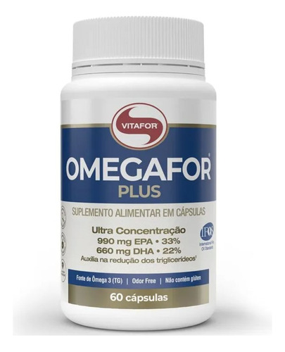 Omega For Plus 60 Caps - Vitafor