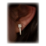 Aretes Plata Ley 925 Circón Suizo Par3lb