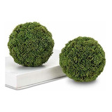 Mygift Topiary De Bolas De Boj Verde Decorativo Realista De 