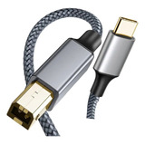 Cable Adaptador Impresora Usb Tipo C A Usb B