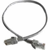 Cable De Red / Patch Cord Certificado Cat6 0.5 Mts Gris