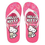 Sandalia Hello Kitty Confort Chancla Confortable Playa