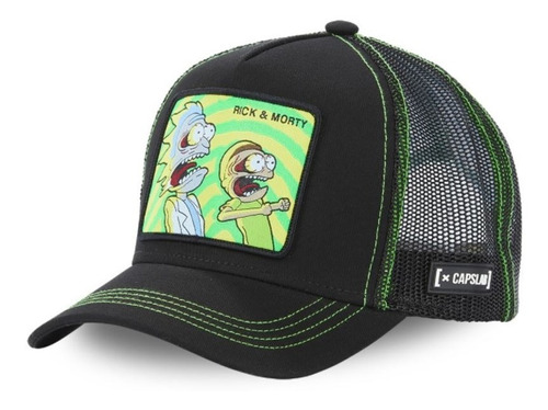 Gorra Malla Capslab Rick And Morty 100% Original