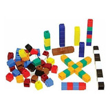 Juego Educativo De Matema Cubos Unifix, Diez Colores Sur