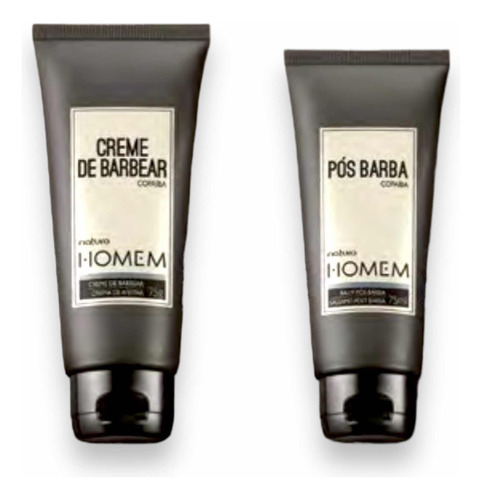 Kit Homem Crema De Afeitar + Pos Barba Natura Js Perfumes