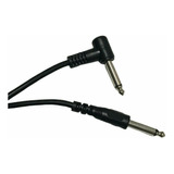 Cable Audio Plug L - Guitarra - Bajo - 3 Metros