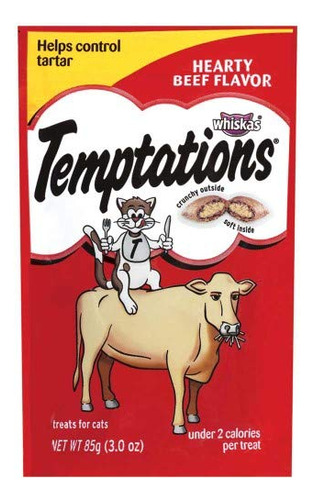 Whiskas Temptations Golosinas Clásicas Para Gatos Sabor A Ca