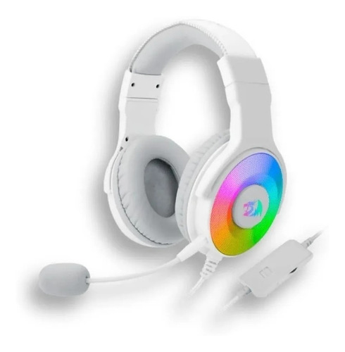 Diadema Gamer Redragon H350w Pandora Blanca Rgb